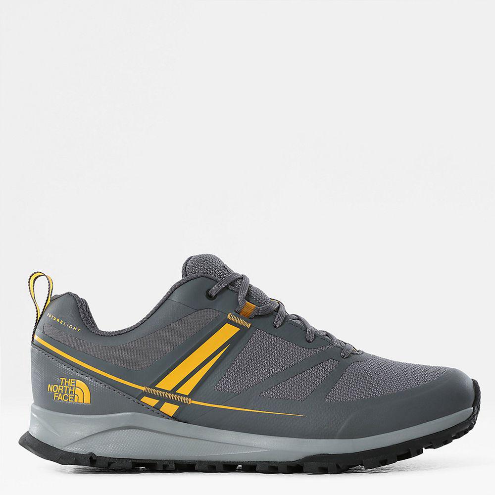 The North Face Litewave Futurelight™ Ανδρικα Ορειβατικα Παπουτσια - Γκρι (GTSE53471)